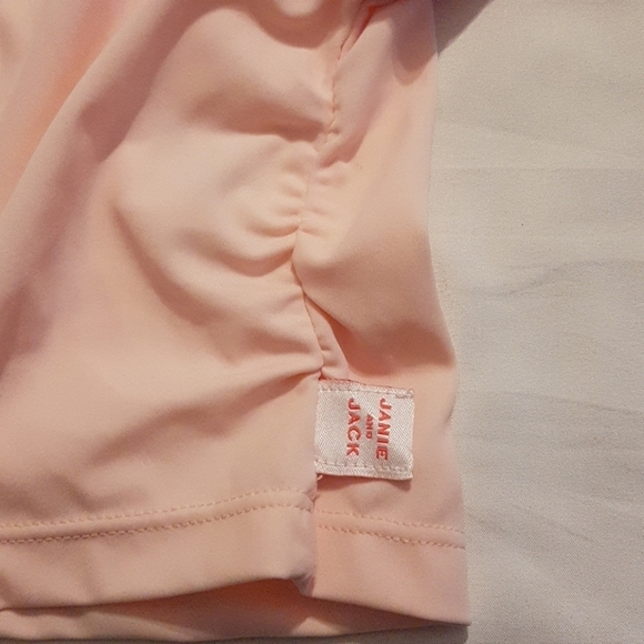 Janie and Jack 0-3 months girls swim rashguard - Picture 3 of 4